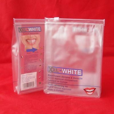 Custom Printed PVC Zip Lock Transparent Plastic Bag