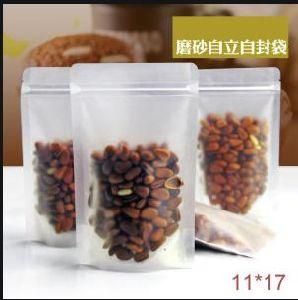 Plastic Matt Stand up Ziplock Food Packaging Bag