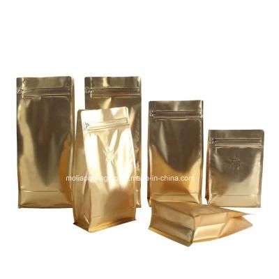 Biodegradable Compostable Aluminum Foil Packing Bag for Food/Tea/Coffee Stand up Pouch 500g