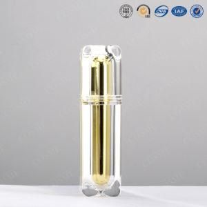 30ml Plastic Luxurious Gold Cosmetic Bottle