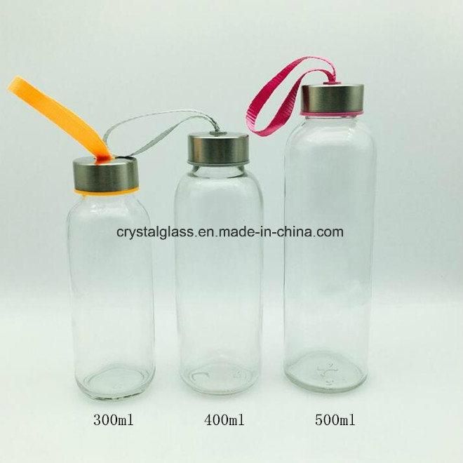 China Factory Beverage Bottle Supplier 5oz 10oz 14oz 300ml 500ml 750ml Glass Water Bottle