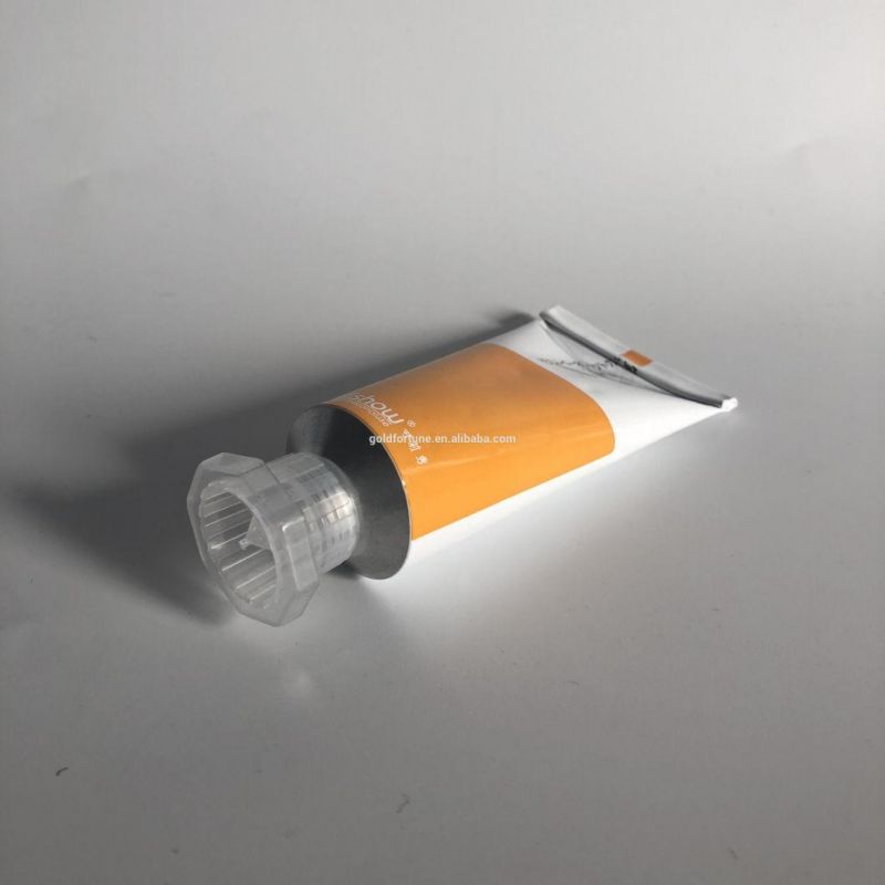 Empty Portable Soft Squeeze Cosmetic Aluminum Lotion Tube