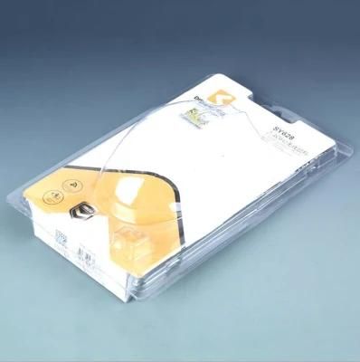 Transparent Plastic Blister Packaging for Computer Mouse