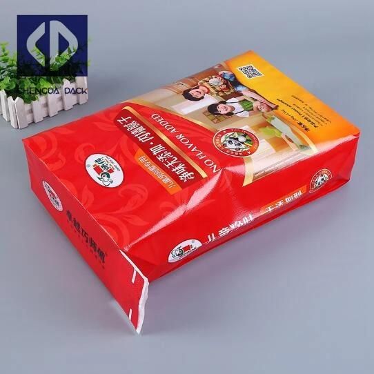 25kg 40kg 50kg PP Woven Valve Bag Ad Star Polypropylene Woven Cement Putty Powder Packaging Bag with Valve