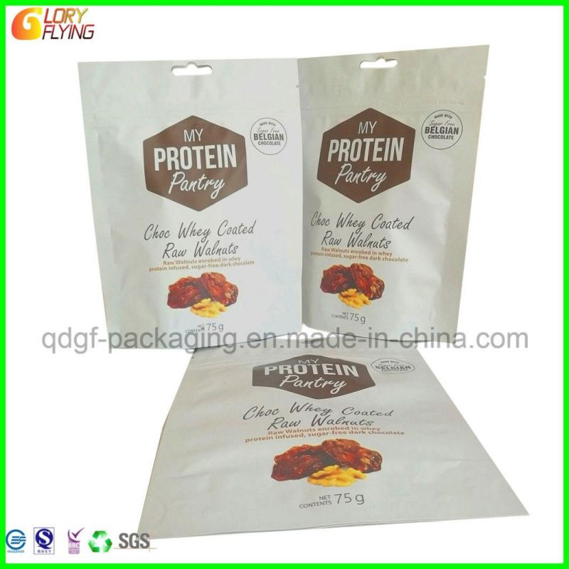 Ziplock Bag Food Packaging Plastic Bag for High Protein Paper Bag