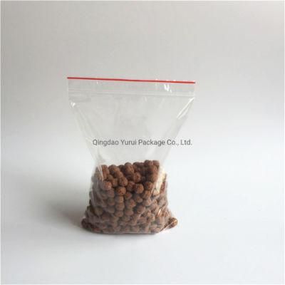 Factory Grip Seal Bags Transparent Ziplock Reclosable Bags for Food Packing