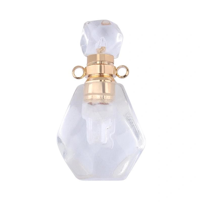 Original Perfume Bottle Design Empty Imitation Jade Glass Perfume Spray Bottle for Women