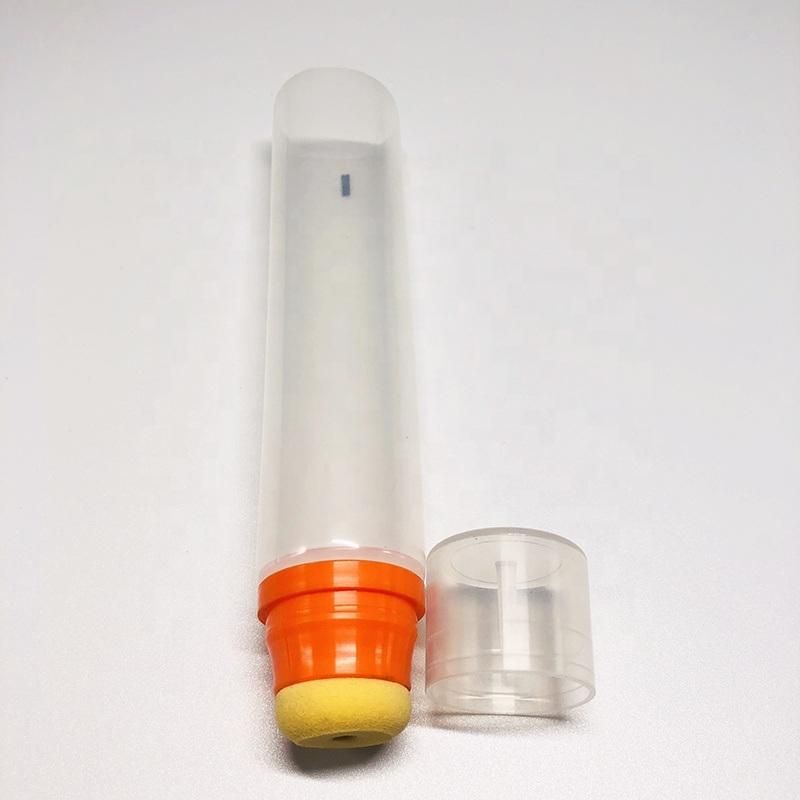 High Quality Clear Soft Plastic Tube with Sponge Tip Applicators