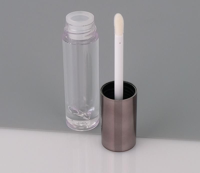 New Arrival 2.8ml Clear Lip Gloss Tube Brown Top Lip Gloss Packaging Custom Packaging Brown Top Lip Gloss Tubes