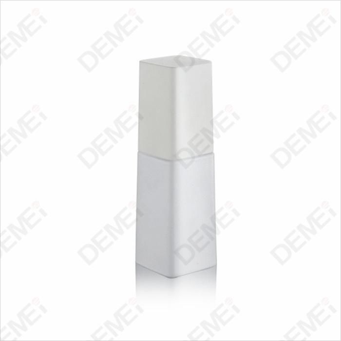 Demei 40/110/130ml 50g Cosmetic Skin Care Packaging Square White Toner Lotion Glass Bottle and Cream Jar Series