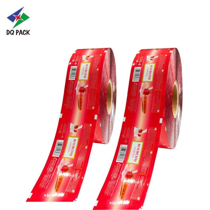 Custom Design Biscuits Aluminium Plastic Laminating Plastic Auto Packing Film PE Pet Al Plastic Film Roll