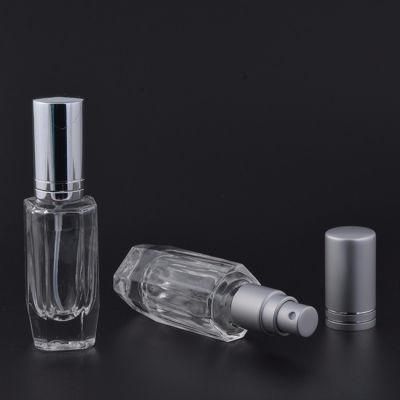 10ml Fashtail /Polygon Clear Perfume Spray Pump Glass Perfume Spray Bottle