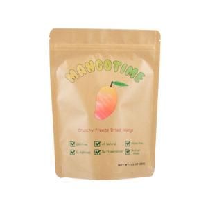 Paper Packaging Food Packaging Stand up Ziplock Coffee Powder Paper Bag with Resealable Zipper