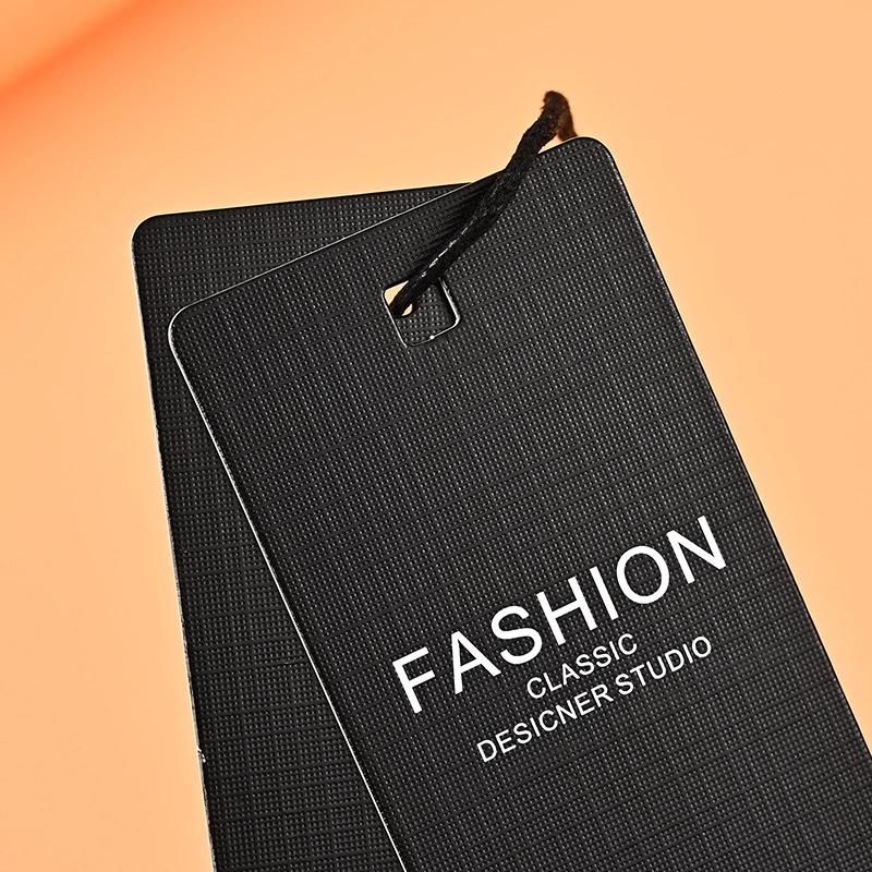 Custom High - Grade Embossed Card Hanging Tag for Women Clothing