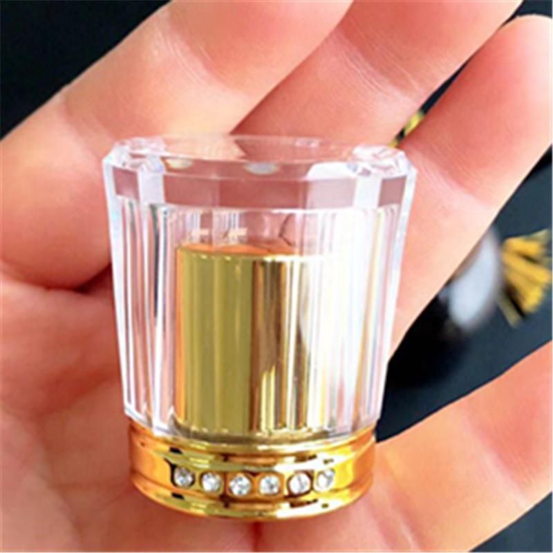 40ml Mini Travel Perfume Bottle Cosmetic Container Empty Metal Spray Bottle Clear Glass Material