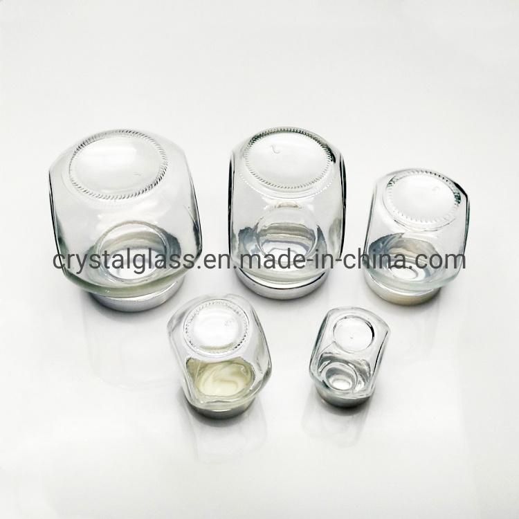 Glass Candy Jars Snacks Packing Glass Container Spice Jars 50g 180g