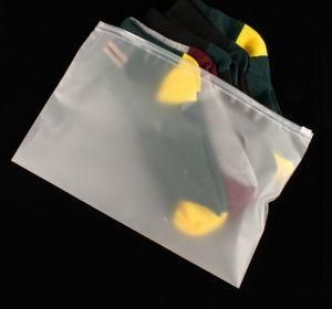 PVC Zipper Packaging Bag PVC Socks Packaging Bag Plastic Packaging Bag