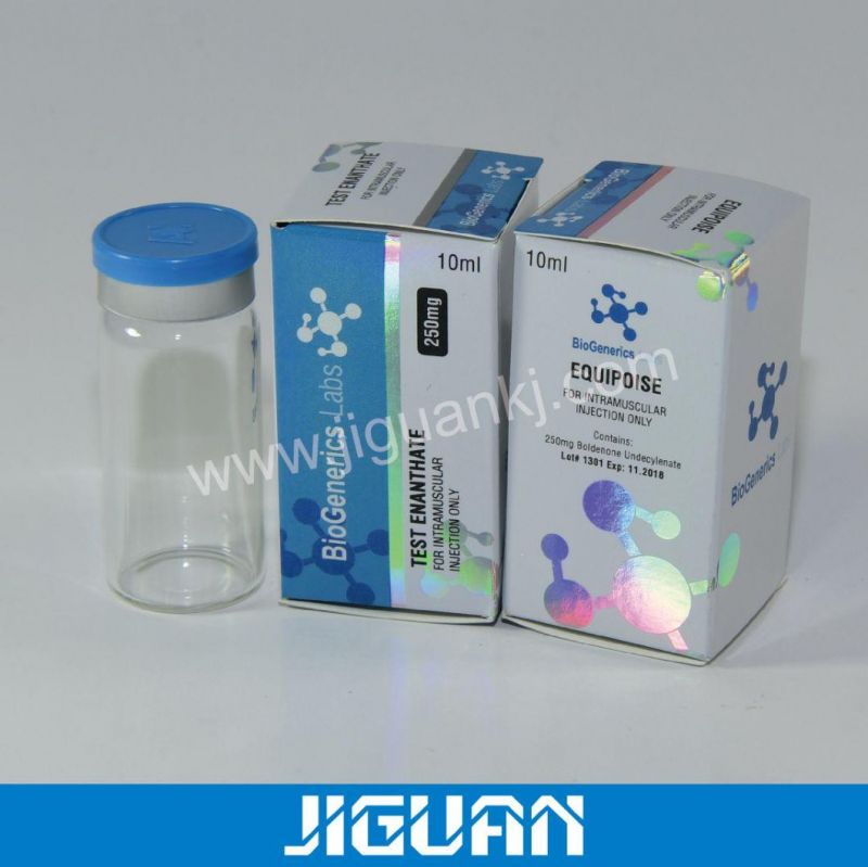 Custom Colorful Printed Bottle Paper Box 10ml Vials Box