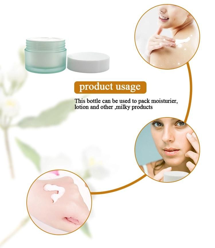 30g Round Shaped Cosmetic Plastic Cream Jar for Sale