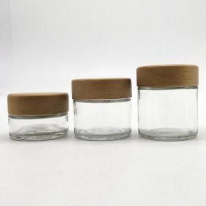 Hot Selling 1oz 2oz 3oz 4oz Smell Proof Glass Jar Child Proof Lid Hemp Flower Container