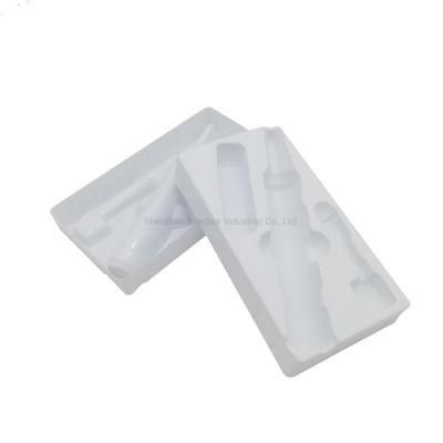 Thermoformed Plastic Flocking Cosmetic Packaging Blister Trays