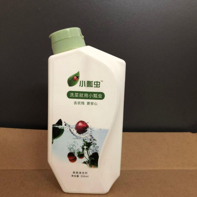 350ml PE Plastic Material Speical Designed Detergent Liguid Package Bottle