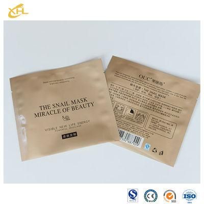 Xiaohuli Package Zip Bag Packaging China Factory Zip Lock Bag Bio-Degradable Mask Packaging Bag Applied to Supermarket