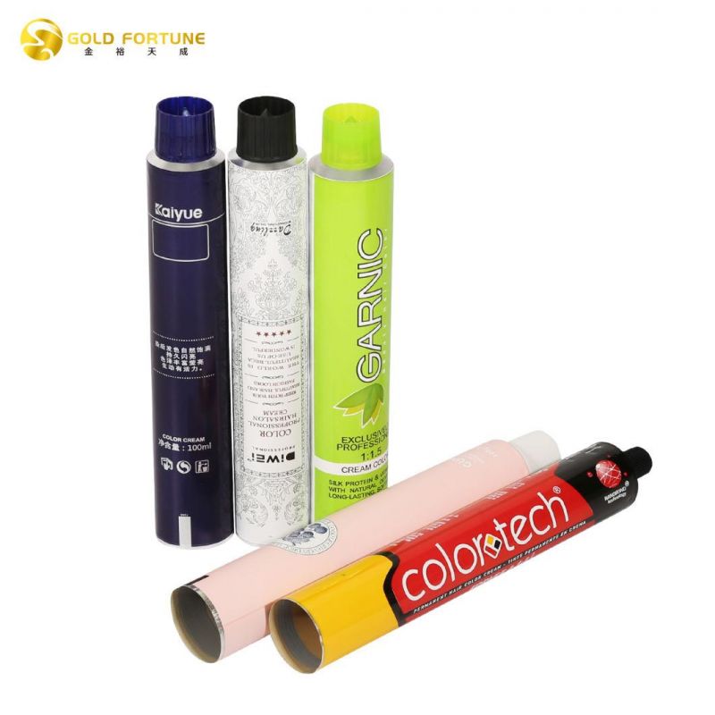 Hot-Selling Metal Tube Packaging Hair Cream Aluminum Tube Manufacturer