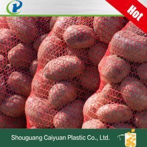 Durable Plastic PP Tubular Leno Mesh Packaging Bag for Onion Potato Vegetable Firewood Seafood