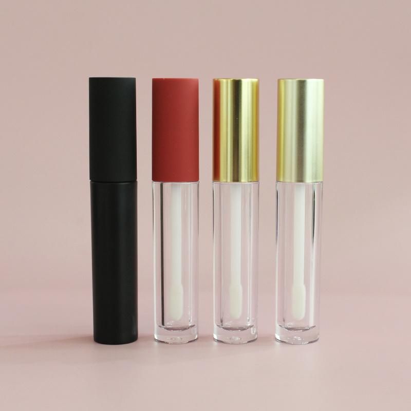 4.5ml Nude Lip Gloss Tube Round Lip Gloss Container Tubes