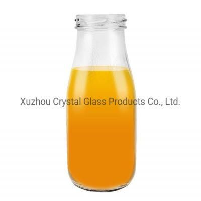 Wholesale Juice Beverage Glass Bottles for Milk 330ml