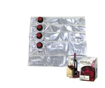 Custom Aluminum Foil Aseptic Filler Bib Bag in Box