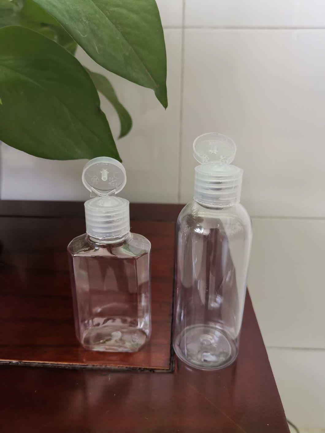 Hot Sale 50ml 60ml 100ml 120ml 200ml Oval Transparent Pet Plastic Packaging Bottles