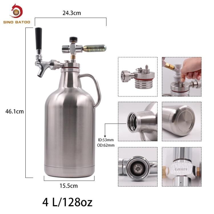 Pub Portable 5L Beer Barrell Dispenser PARA Cerveza Tap Kit