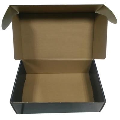 Bright Black and White Hard Carton Packing Gift Box