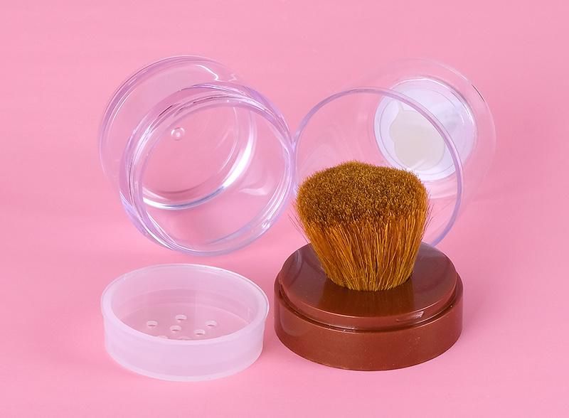 Hot High Quality 20g Face Finishing Loose Powder Foundation Case with brush