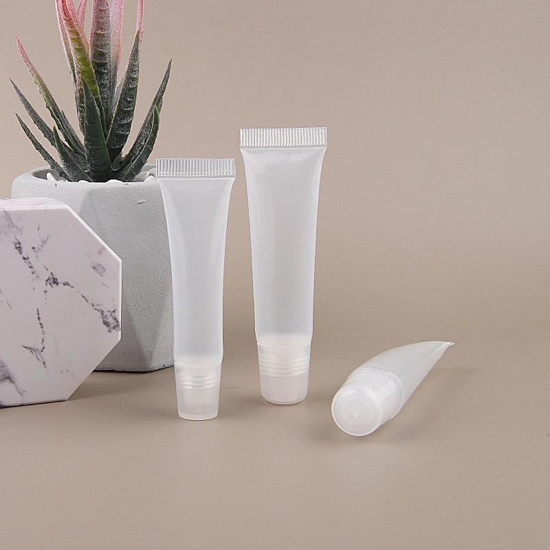 Clear Color Plastic Tube for Suncream Packaging Tube