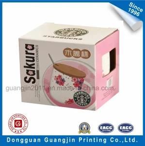 Four Color Printed Paper Corrugated Packaging Box with Window