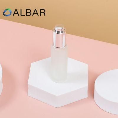 Slim and Tall Serum Fragrance Face Oil Serum Glass Bottles for Body Hand Care Lotion Water