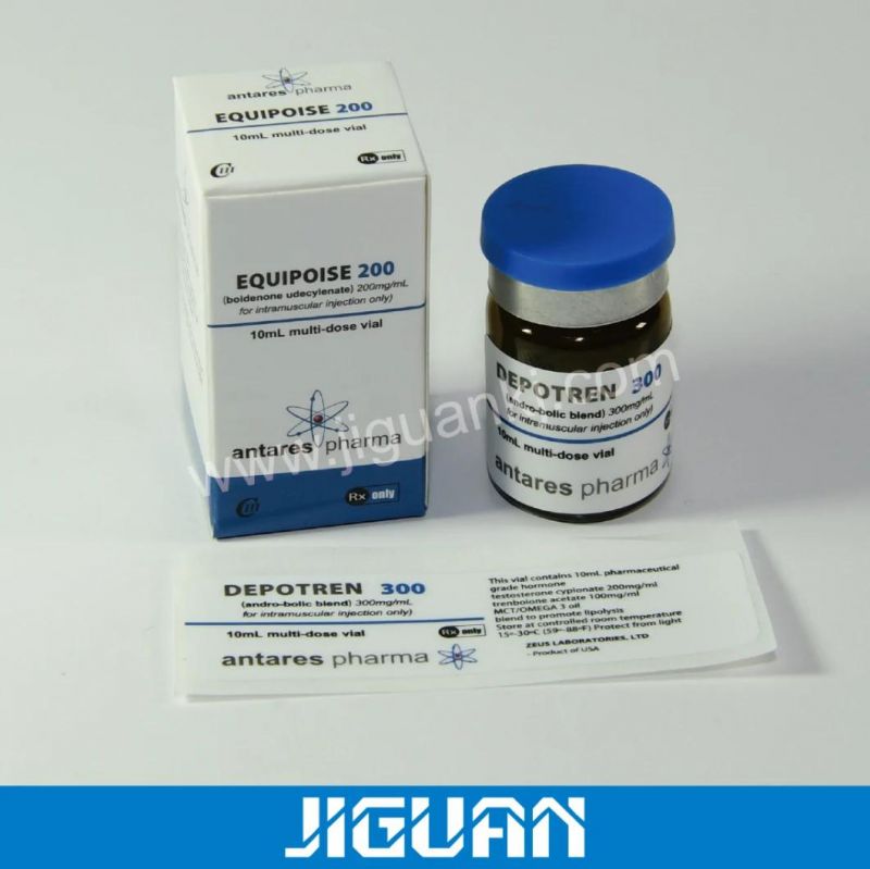 Custom Packaging Paper Box Printed Steroids 10ml Vial Box