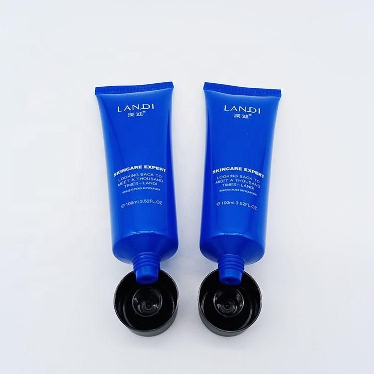 Cosmetics Facial Cleanser Soft Tubes for Sale Round Plastic Tube