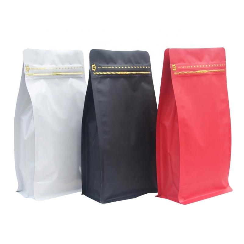 Coffee Bag with Gassing Valve, Coffee Beans Pouch