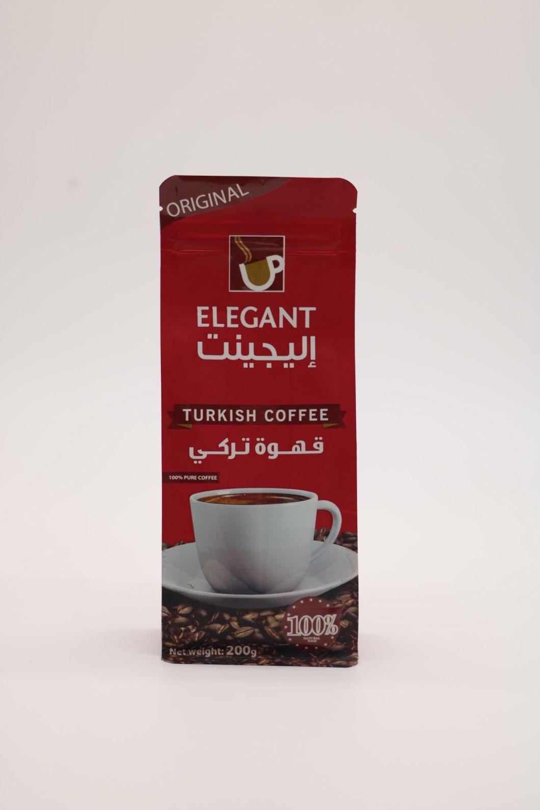 Custom Printed Aluminum Foil Side Guseet Coffee Bag