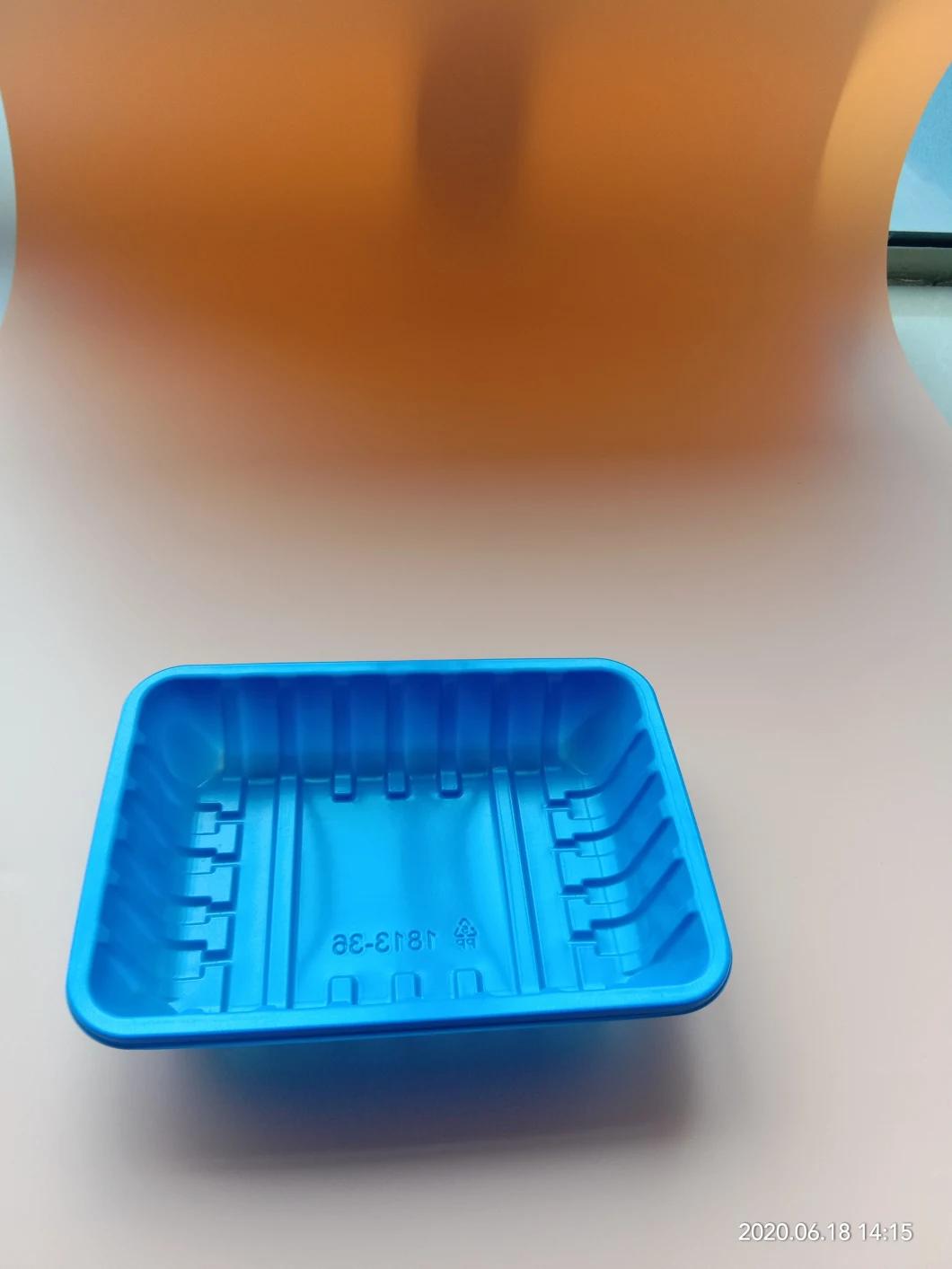 High quality transparent thermoforming plastic tray