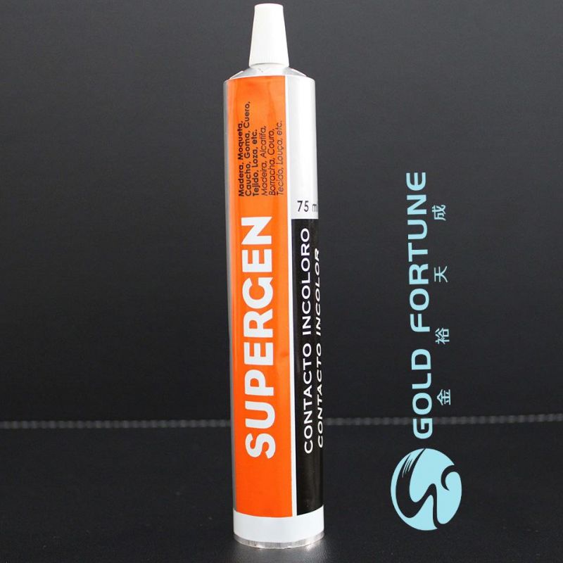 Customized Disposable Collapsible Aluminum Tube Cosmetic Packaging