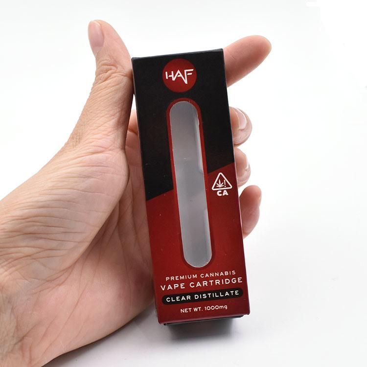 Design Custom Disposable E-Cigarette Red Color Drawer Box