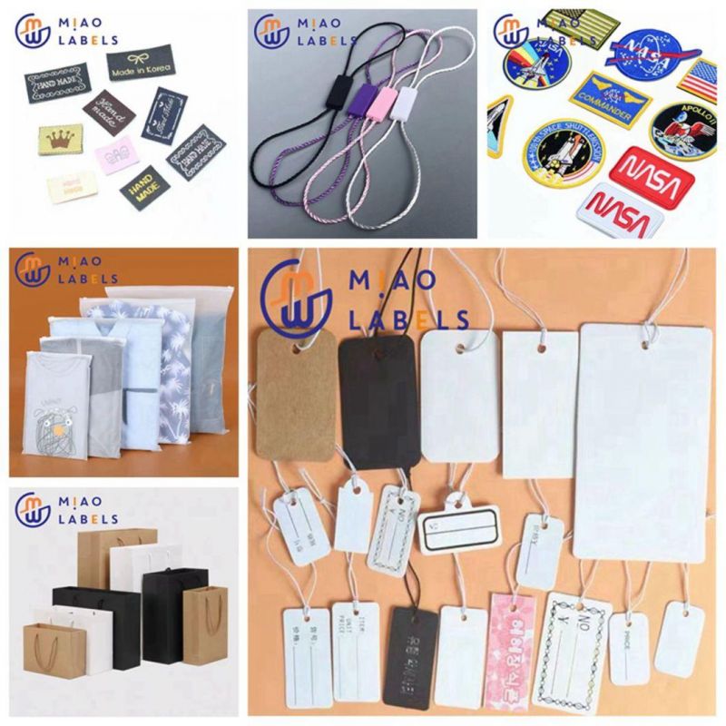 Manufacturers Direct Clothing Tags & Production of Men′s and Women′s Logo High-Grade Tags & General Price Tag