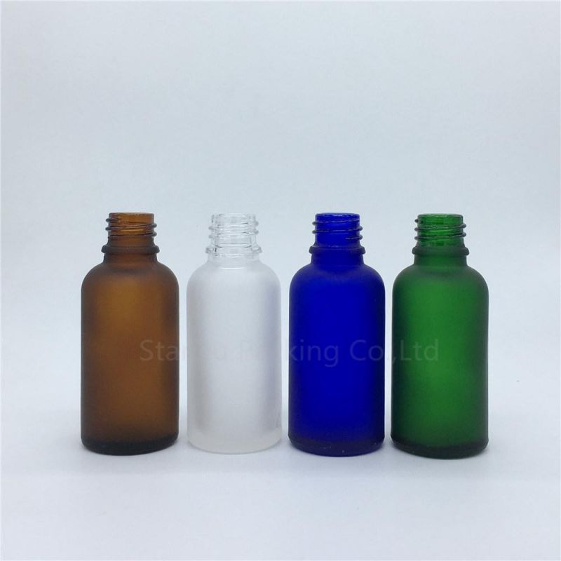 Travel Bottle 30ml Green Blue Amber Glass Bottle