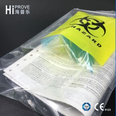 Ht-0731 Hiprove Brand Biohazard Specimen Carrier Bag