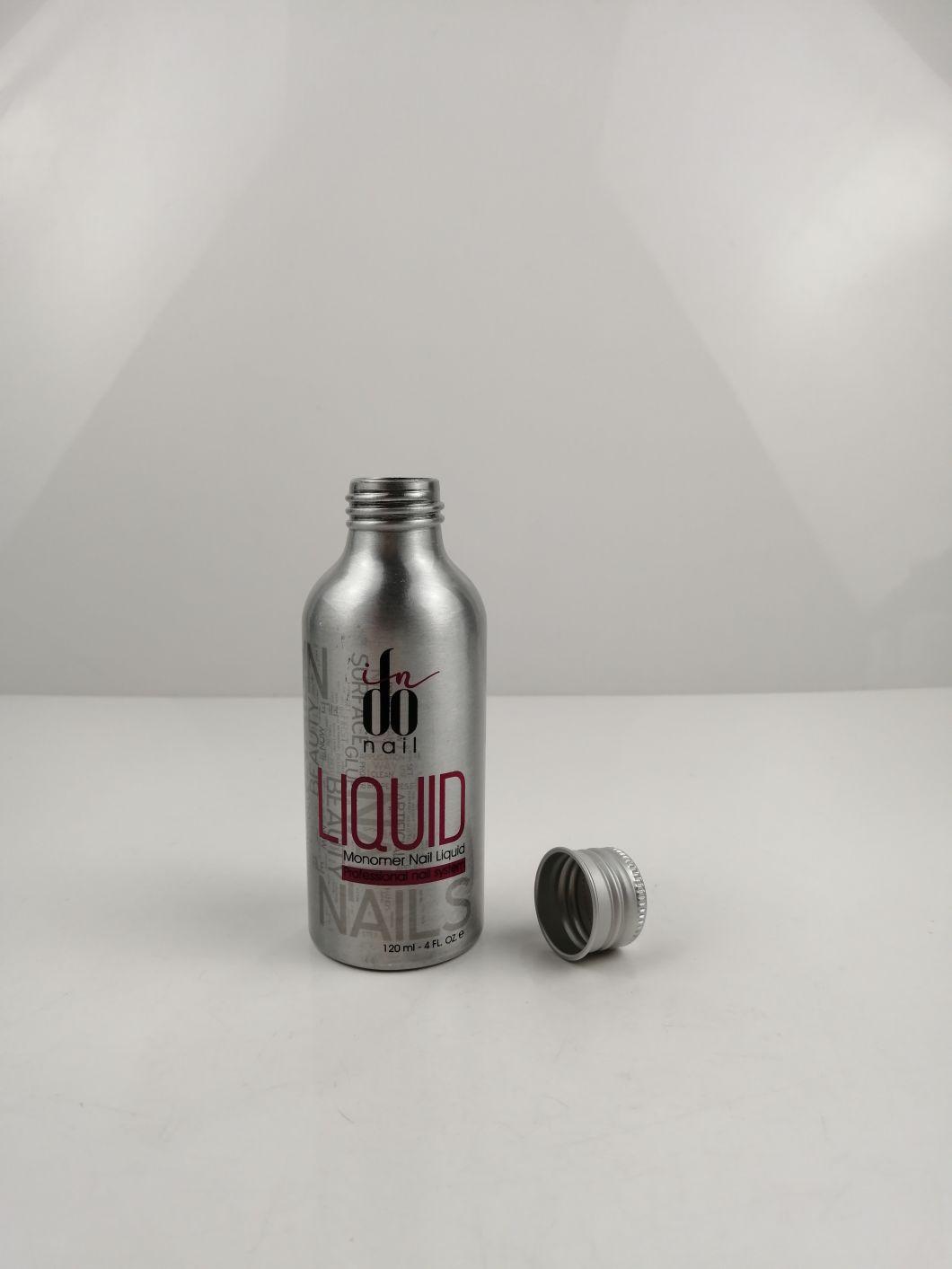 Customized 120ml Screw Cap Aluminum Vodka Bottle